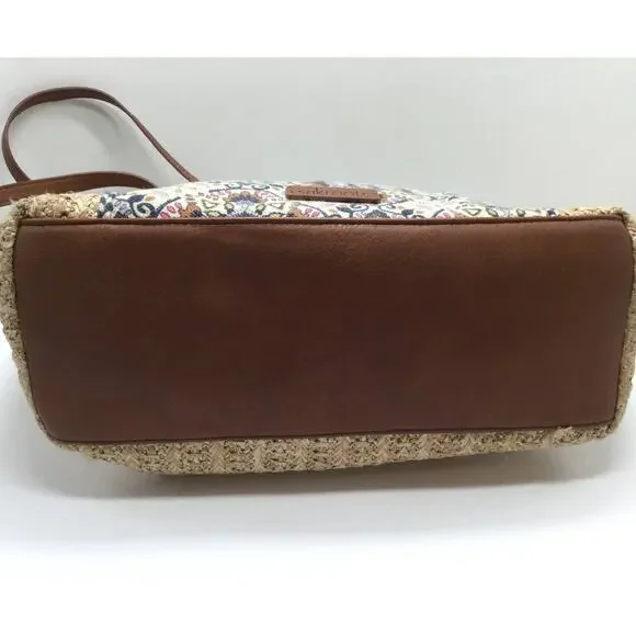 Sakroots Meadow Straw Boho Tote Bag for Women - Picture 5 of 10